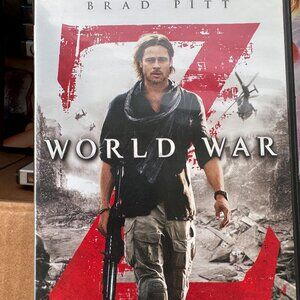 World War Z (DVD) Starring Brad Pitt - Action Horror Film